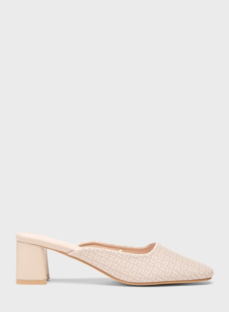 Block Heel Pumps