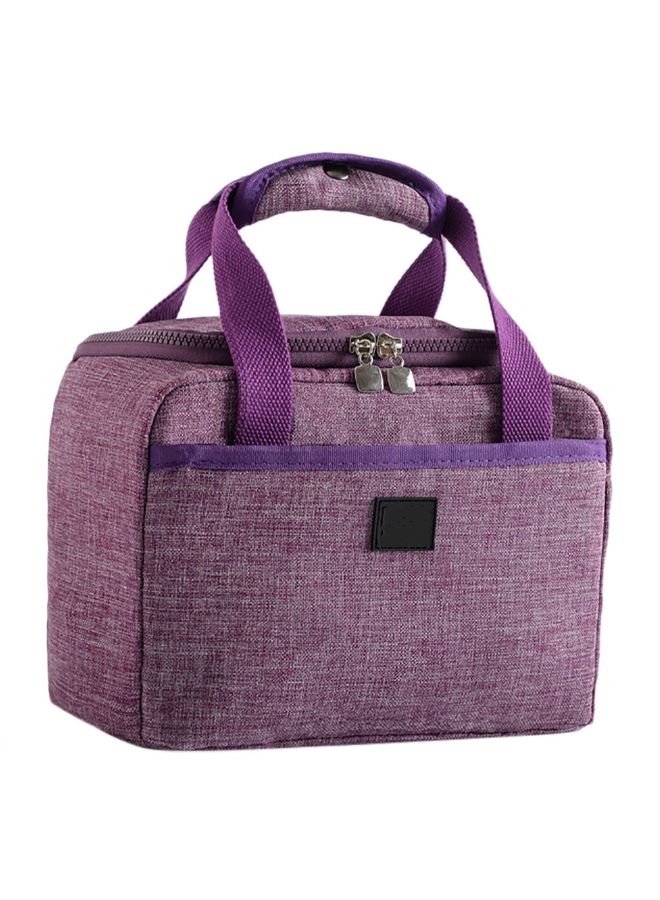 Waterproof Insulated Lunch Bag Red 17x14x24cm
