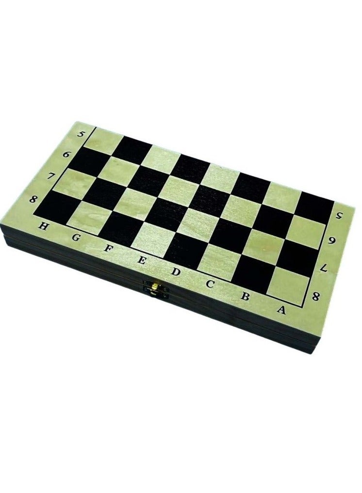 Wooden Chess Game Set 29*14.5*3.5 Cm 2005 / Pinewood+Plywood