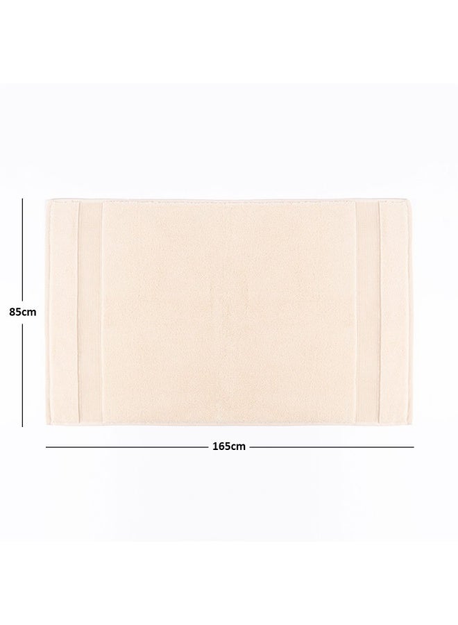 Micro Pleat Bath Sheet, Pearl Ivory - 630 Gsm, 85X165 Cm