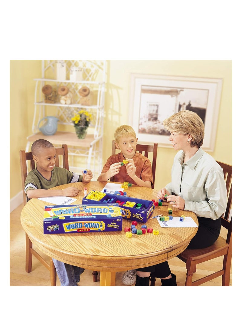 Learning Resources Word For Word Phonics Game, Fast-Paced Spelling Game For 2-4 Players, Includes Word Families, Letter Endings, And Blends