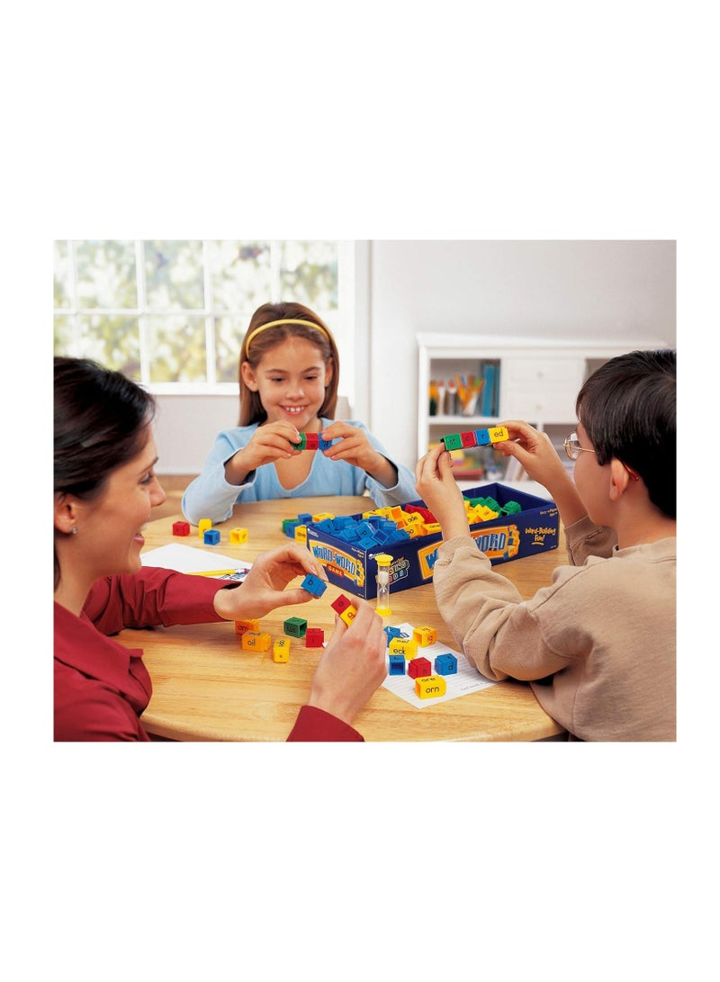 Learning Resources Word For Word Phonics Game, Fast-Paced Spelling Game For 2-4 Players, Includes Word Families, Letter Endings, And Blends