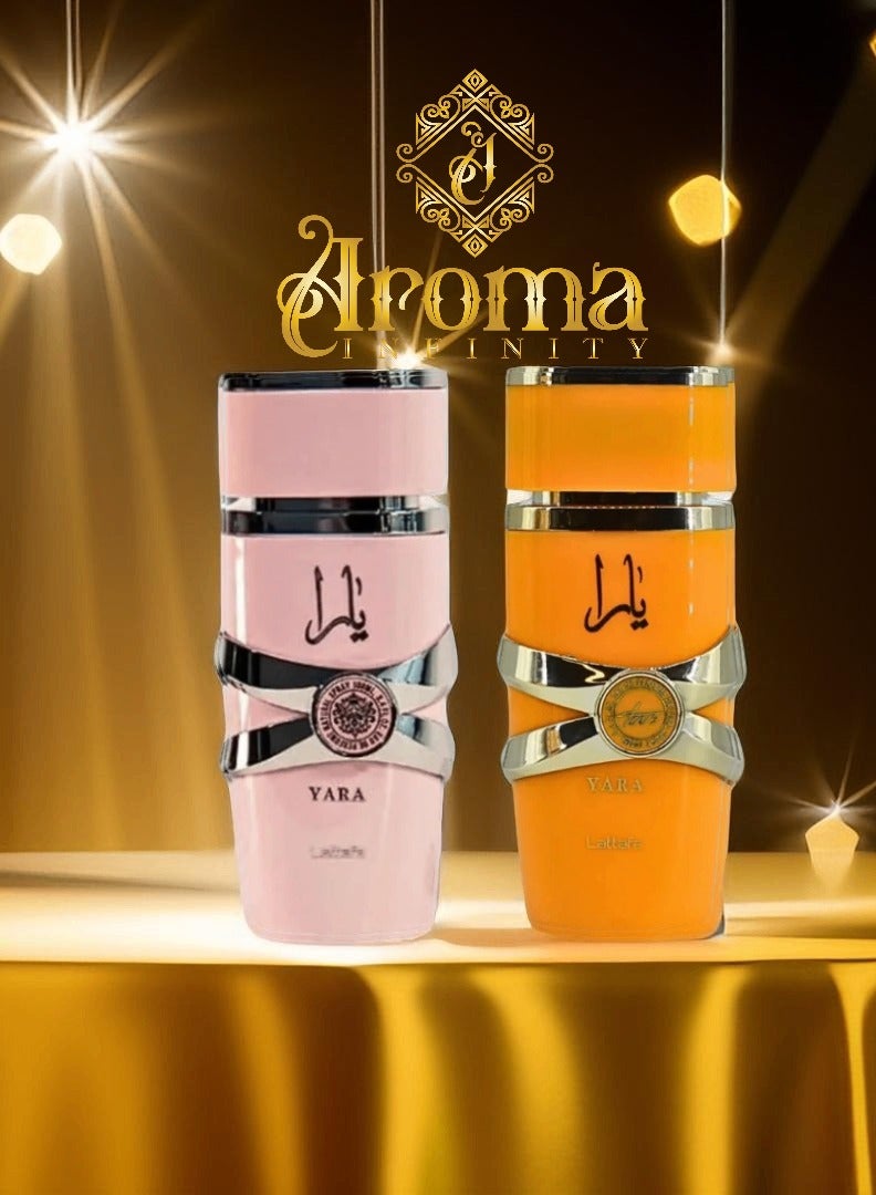 Yara Pink + Yara Tous EDU Perfume Combo