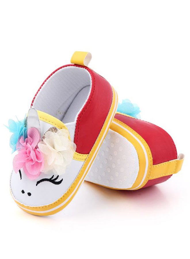 Unicorn Pattern Slip-Ons Multicolour