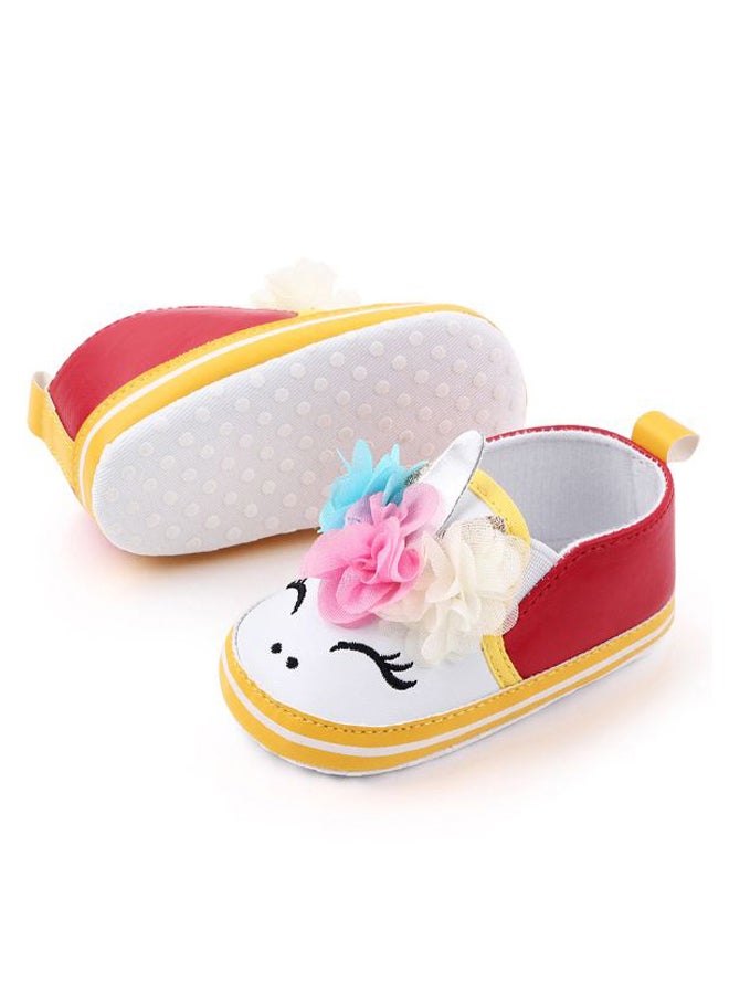 Unicorn Pattern Slip-Ons Multicolour