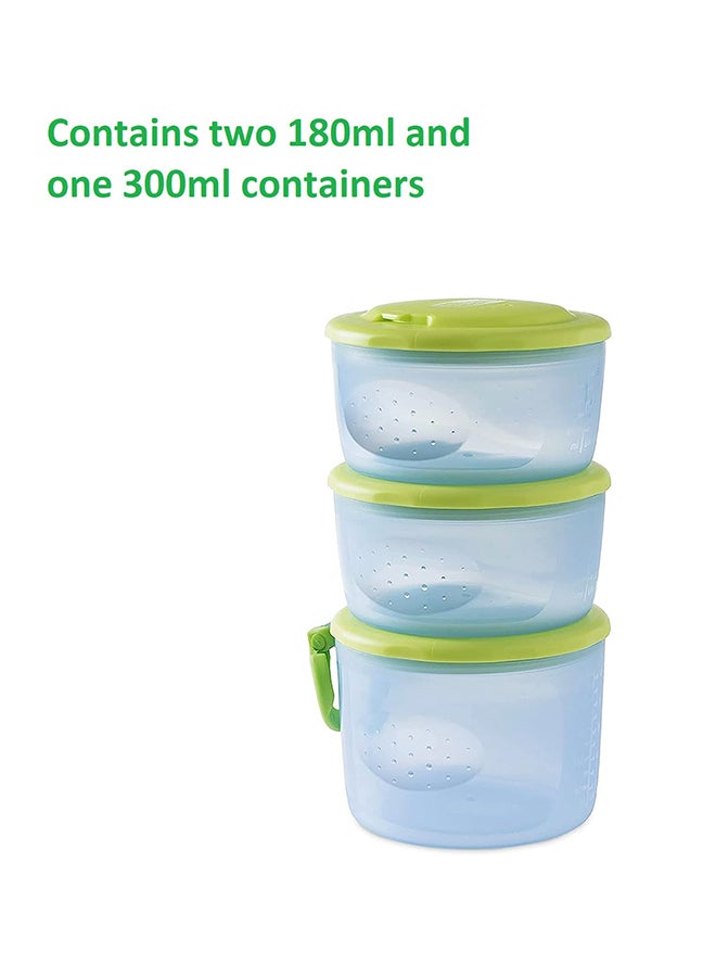 System Easy Meal Baby Food Containers 6M+