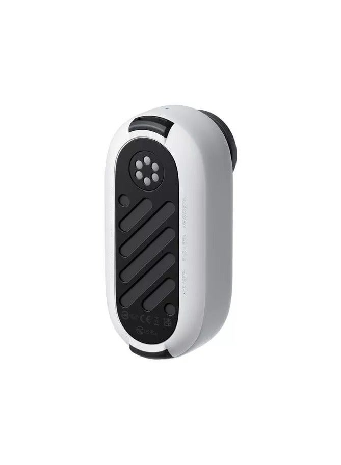 Action Camera, F2.2 aperture, 11.24 focal length, 64GB storage, ISO range 100-3200, 6-axis gyroscope, 80Mbps bit rate, H.264 video codec, Bluetooth 5.0 connectivity, white | I04CINSABKA