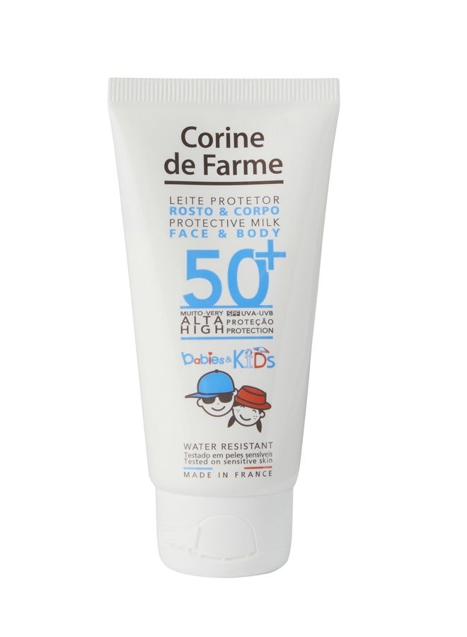 Protective Milk Face & Body SPF 50+ for Babies & Kids