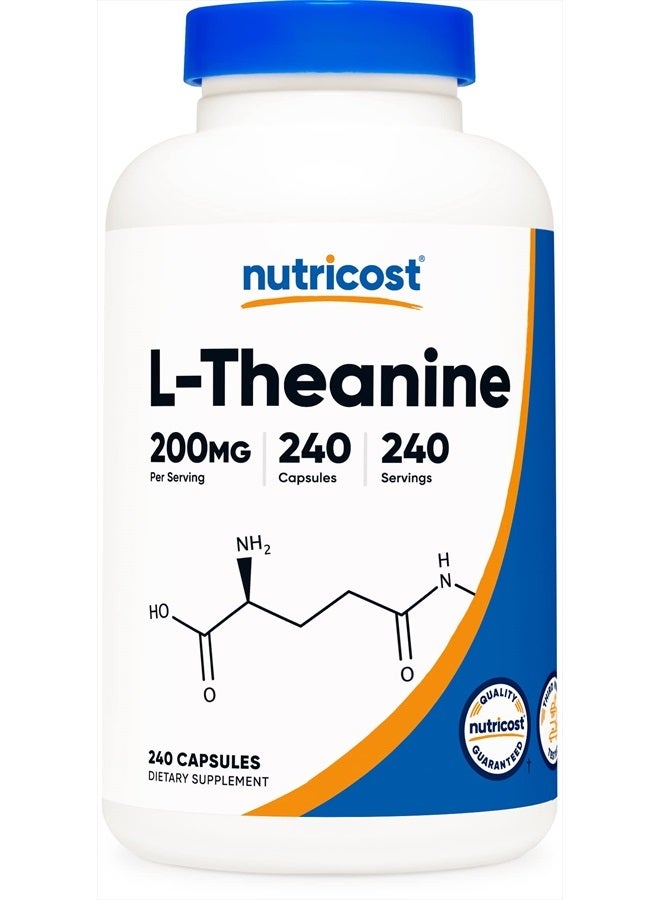 Ltheanine 200 Mg 240 Capsules Double Strength