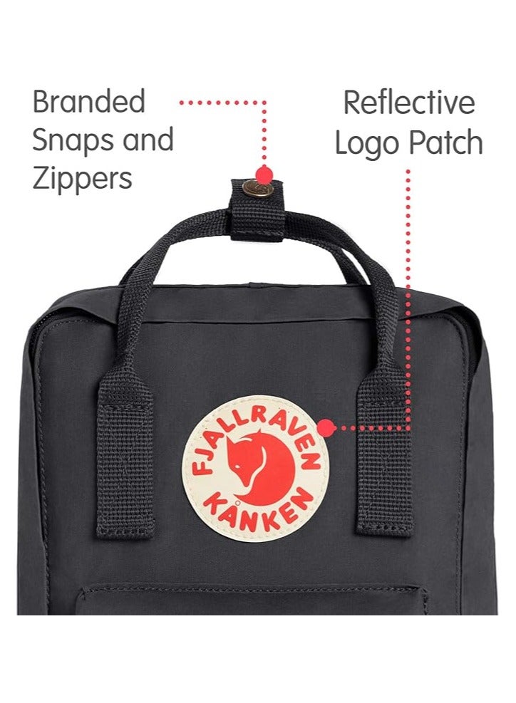 Fjallraven Unisex Mini Kånken Sports School Backpack (Super Grey)