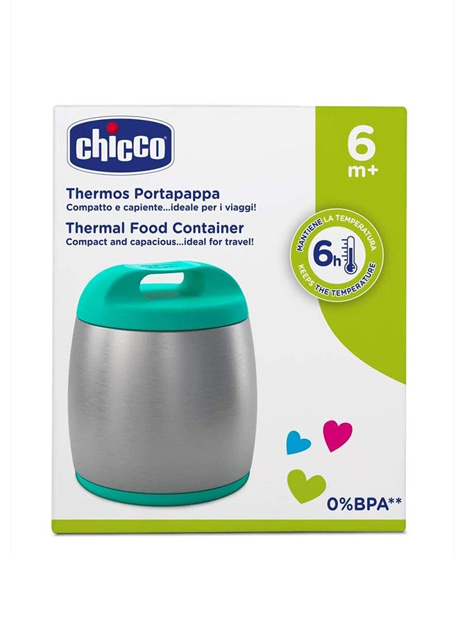 Thermal Food Container 0M+, Blue