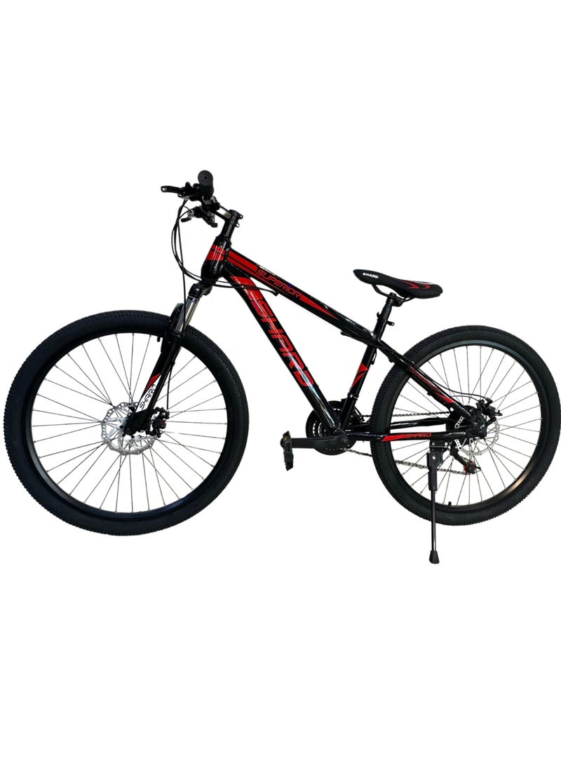 Shard Superior mountain bike,26inches,21spped,frame carbon steel