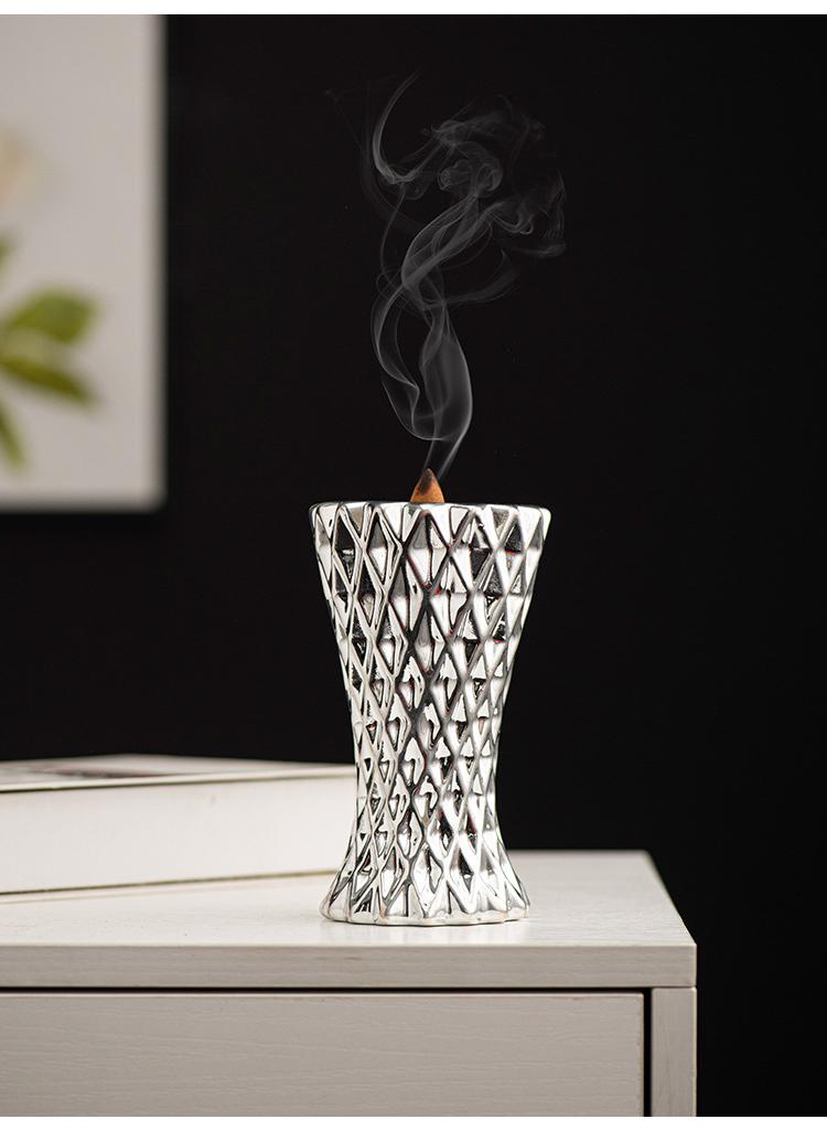 Living Room Decoration Hand Held Ceramic Aromatherapy Burner
