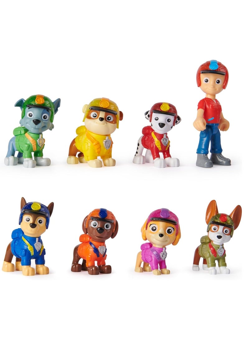 Paw Patrol Jungle Pups Action Figures Gift Pack - 8 Figures