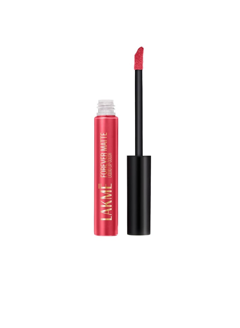 LAKMÉ Forever Matte Liquid Lip Colour Coral Candy  5.6 Ml