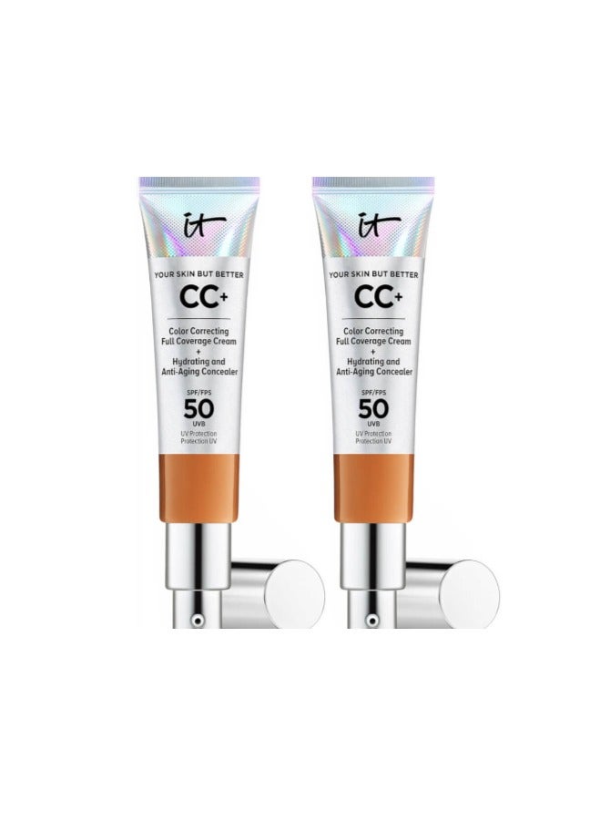IT COSMETICS YOUR SKIN BUT BETTER CC+CREAM DUO - RICH