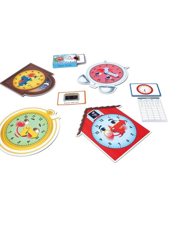 eeBoo Time Telling Game for Education and fun to play for kids.