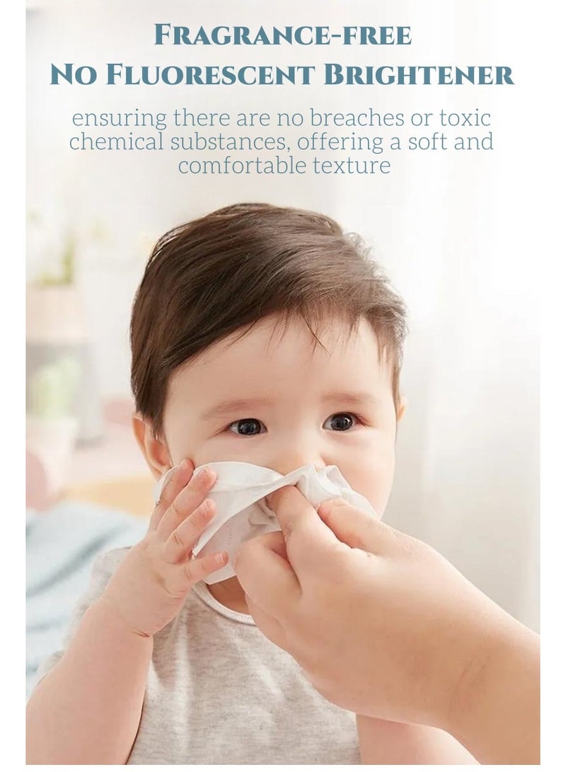 Super Soft Baby Cloud-like Soft Tissue 3-ply Baby Paper 100 Sheets/1Box
