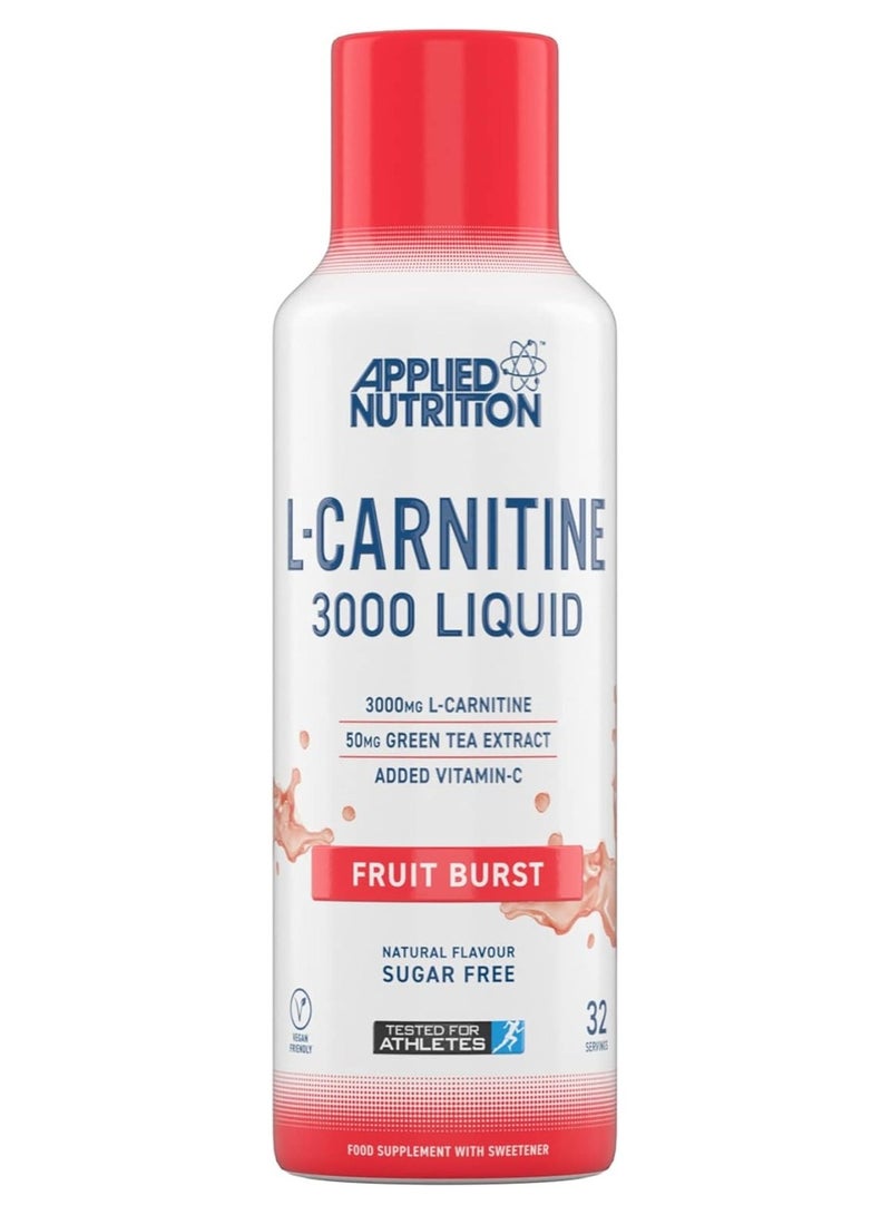 L-Carnitine 3000 Liquid Fruit Burst Flavor 480Ml 32 Serving