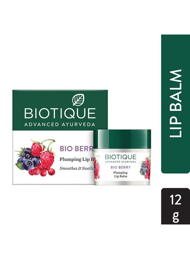 Bio Papaya Revitalizing Tan Removal Scrub 75G And Bio Berry Plumping Lip Balm Smoothes & Swells Lips 12G (Pack Of 2)