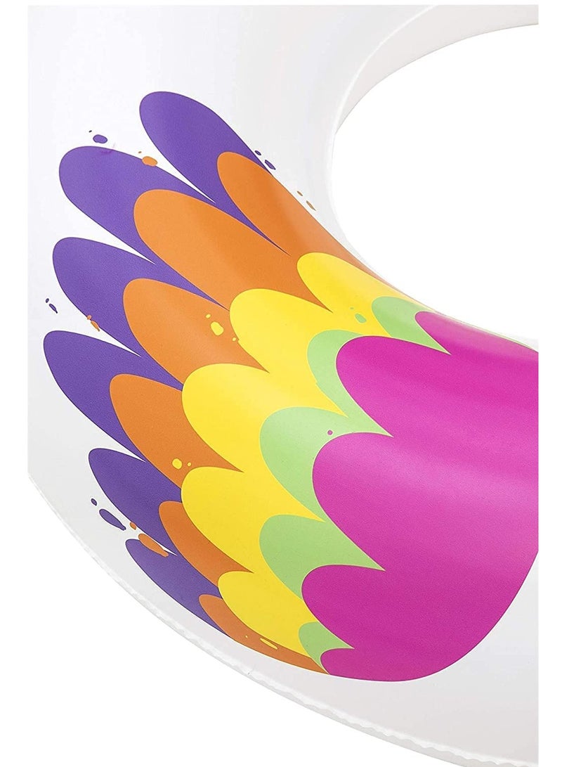 Swim Ring Tube Fantasy Unicorn Rider Pool Float 224 x 164 centimeter