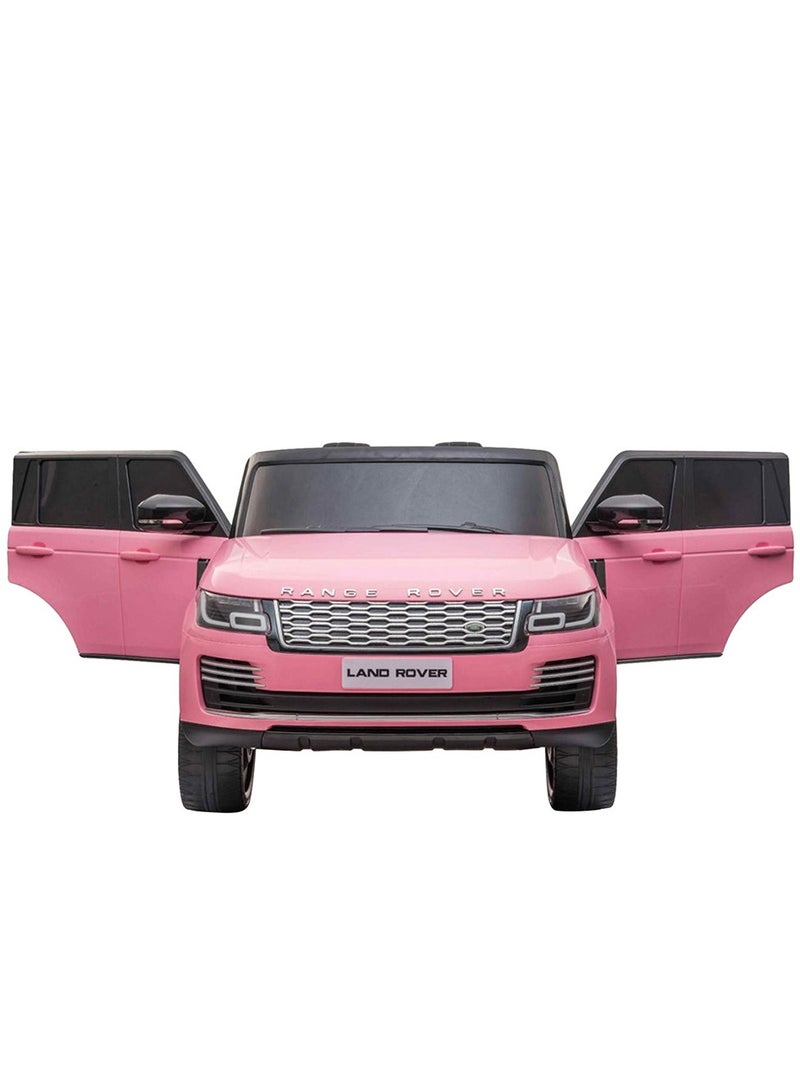 Range Rover SUV 2 Seater Licensed Electric Car 12V Ride On Car With Remote Control For Kids-Pink