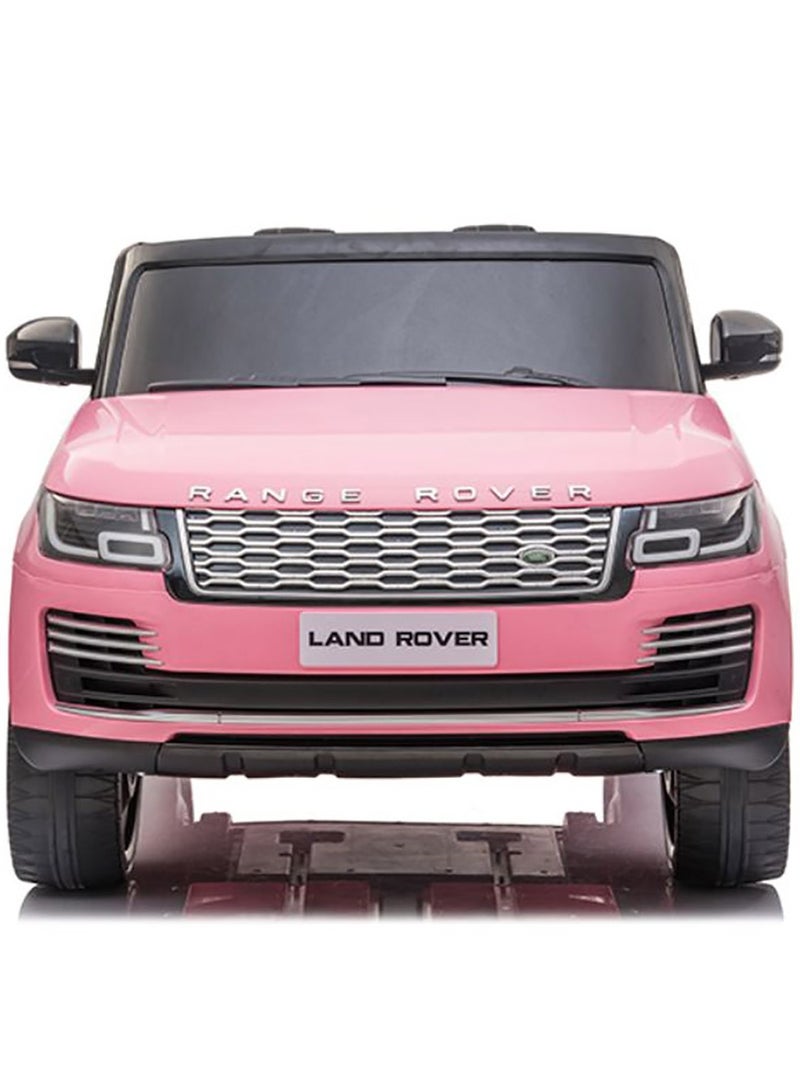 Range Rover SUV 2 Seater Licensed Electric Car 12V Ride On Car With Remote Control For Kids-Pink