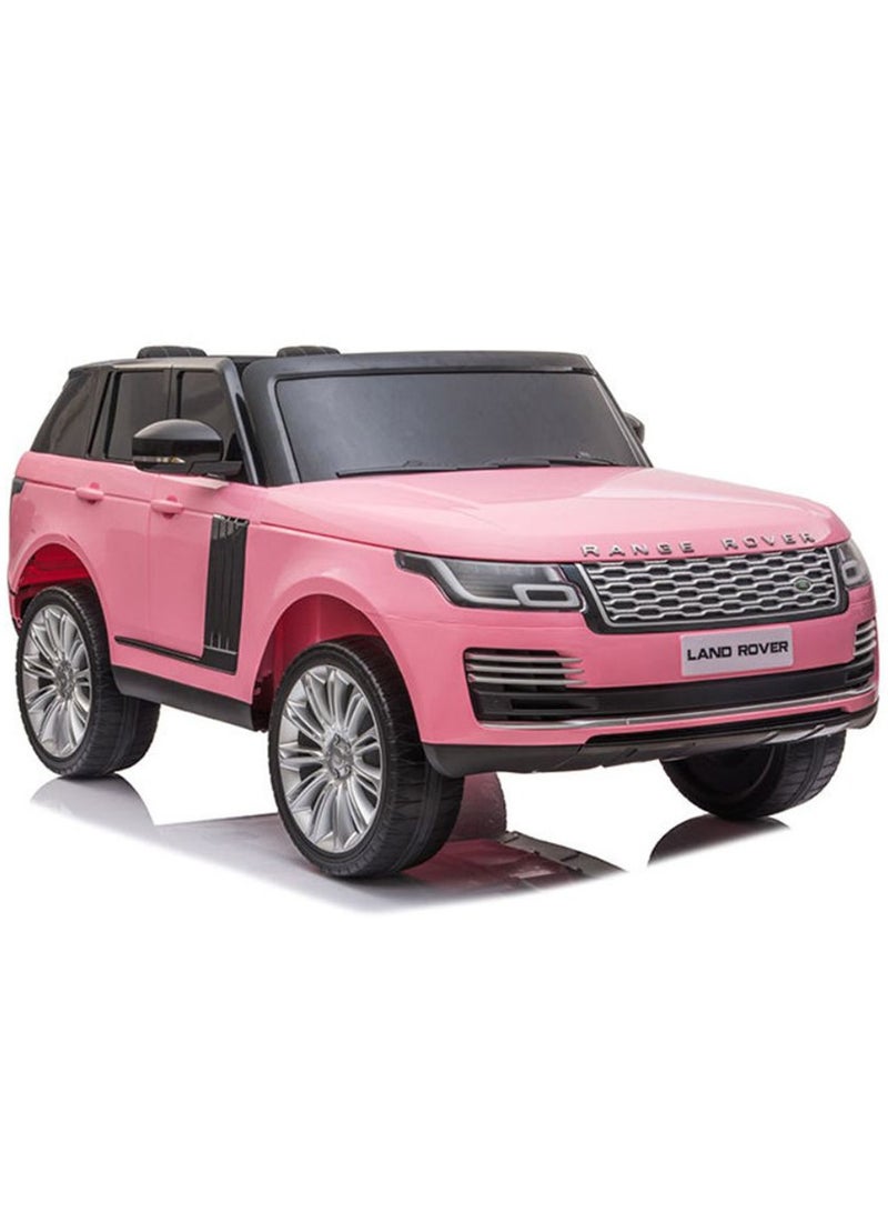 Range Rover SUV 2 Seater Licensed Electric Car 12V Ride On Car With Remote Control For Kids-Pink