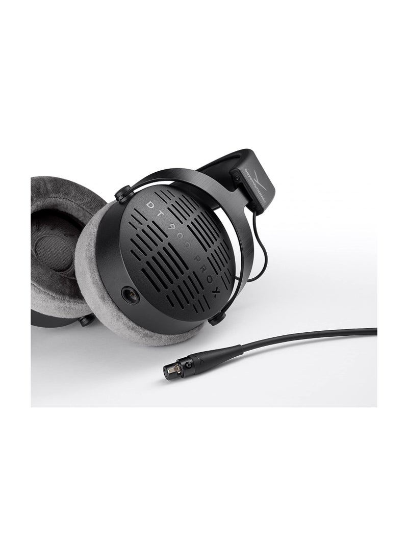 beyerdynamic DT 900 Pro X Open Back Headphones with detachable cable, Space Grey, 729906, dt990 pro, L