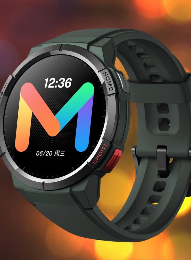 GS Smartwatch GPS Sports Watch 1.43'' AMOLED HD Display, 24-day Ultra-long Battery Life, 70 Sports Modes