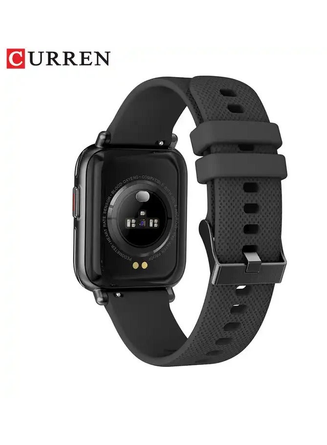S1 CURREN Fashion Smartwatch Multi-Function Electronic Watch Men's Watch