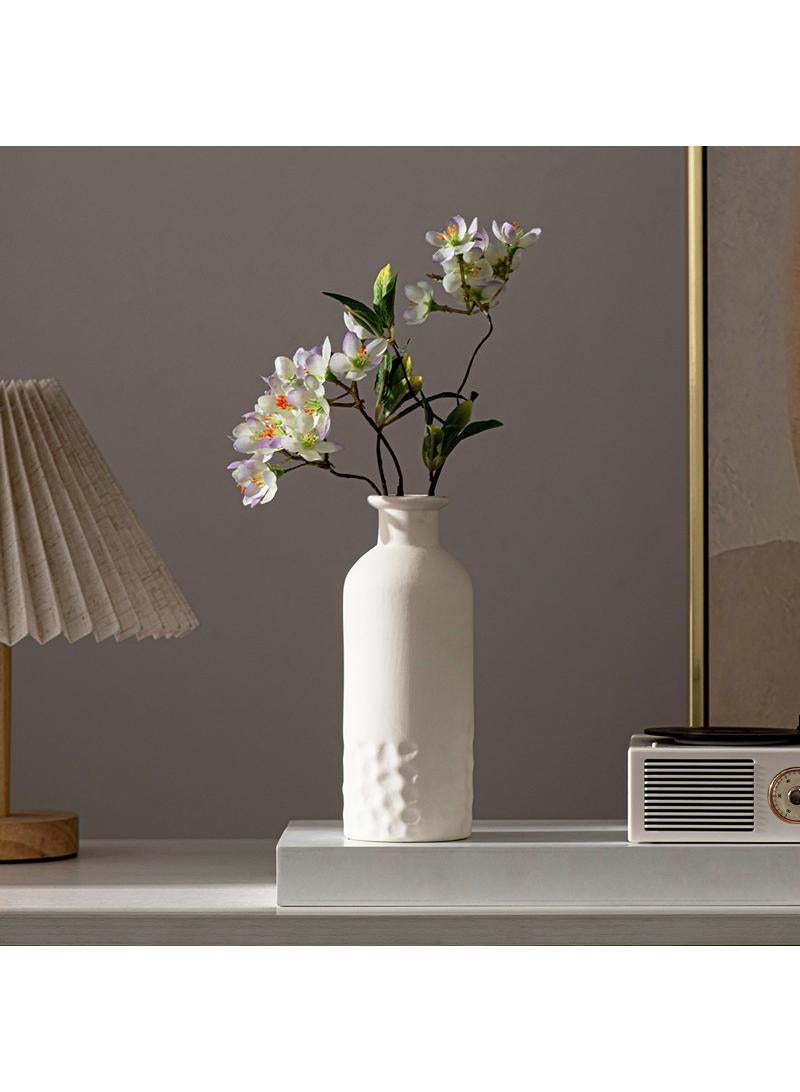 Modern Minimalist Living Room Creative Dining Table Coffee Table Home Decoration White Ceramic Vase
