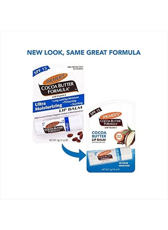 Coco Butter Formula Lip Balm SPF-15, 0.15 Ounce