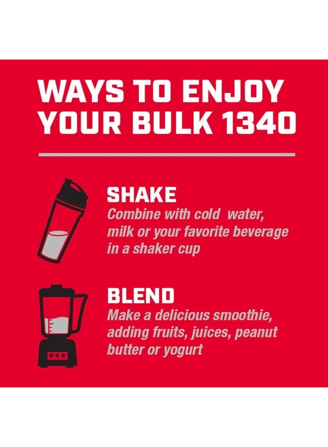 Pro Performance Bulk 1340 - Vanilla Ice Cream, 9 Servings, Supports Muscle Energy, Recovery and Growth