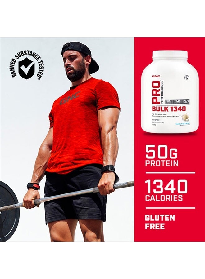 Pro Performance Bulk 1340 - Vanilla Ice Cream, 9 Servings, Supports Muscle Energy, Recovery and Growth