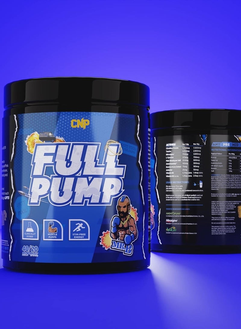 CNP Full Pump Pre-workout 300g MR.B Flavor