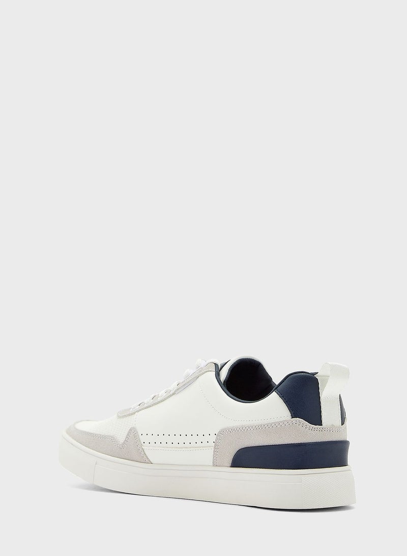 Webbing Detail Casual Sneakers