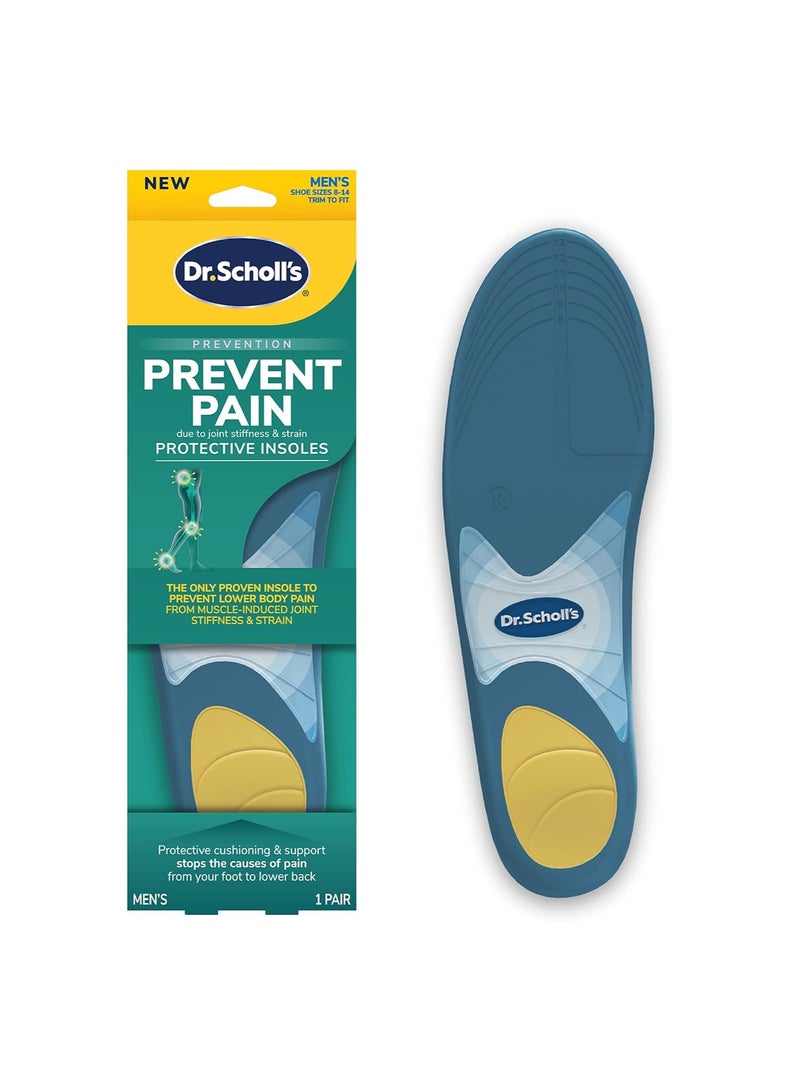 Prevent Pain Men's Insoles - Size (8-14)