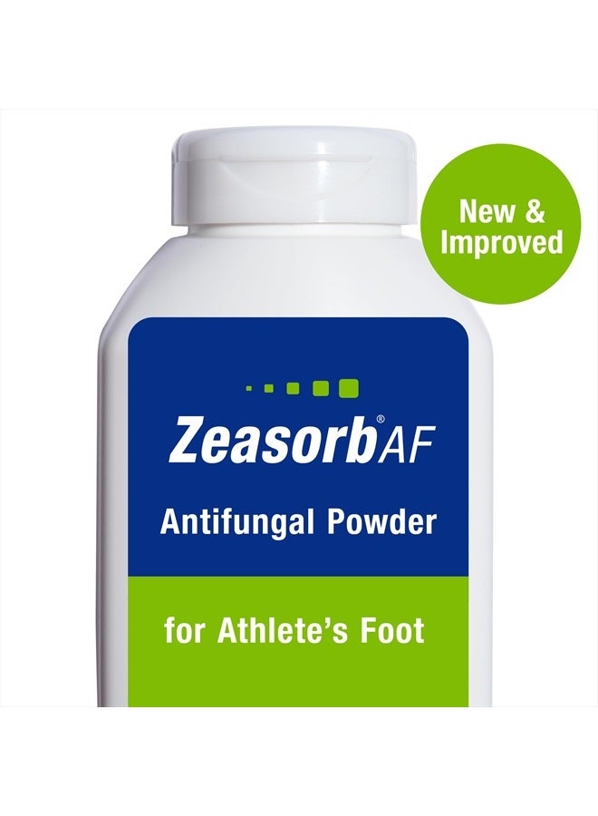 Super Absorbent Athlete's Foot Antifungal Treatment Powder, Dermatologist Recommended, Patented Odor Control Technology, with 2% Miconazole Nitrate and Soothing Aloe, Talc-Free, 2.5 oz Bottle