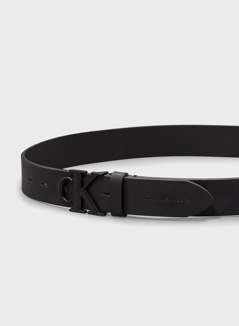 Logo Allocated Hole Belt