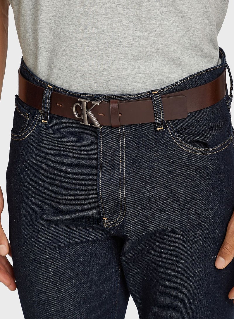 Logo Allocated Hole Belt