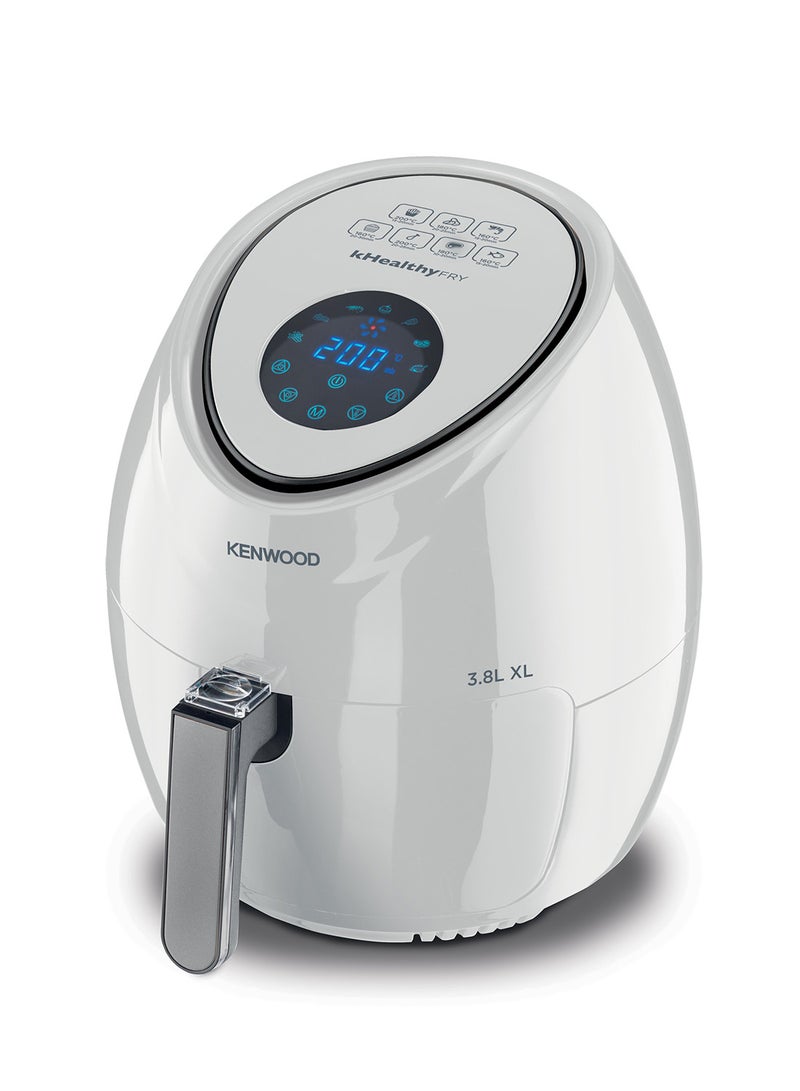 Digital Air Fryer XL 3.8L 1.7Kg With Rapid Hot Air Circulation For Frying, Grilling, Broiling, Roasting, Baking And Toasting 3.8 L 1500 W HFP30.000WH White
