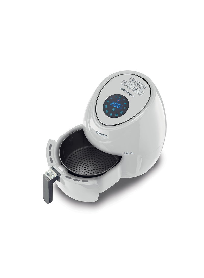 Digital Air Fryer XL 3.8L 1.7Kg With Rapid Hot Air Circulation For Frying, Grilling, Broiling, Roasting, Baking And Toasting 3.8 L 1500 W HFP30.000WH White