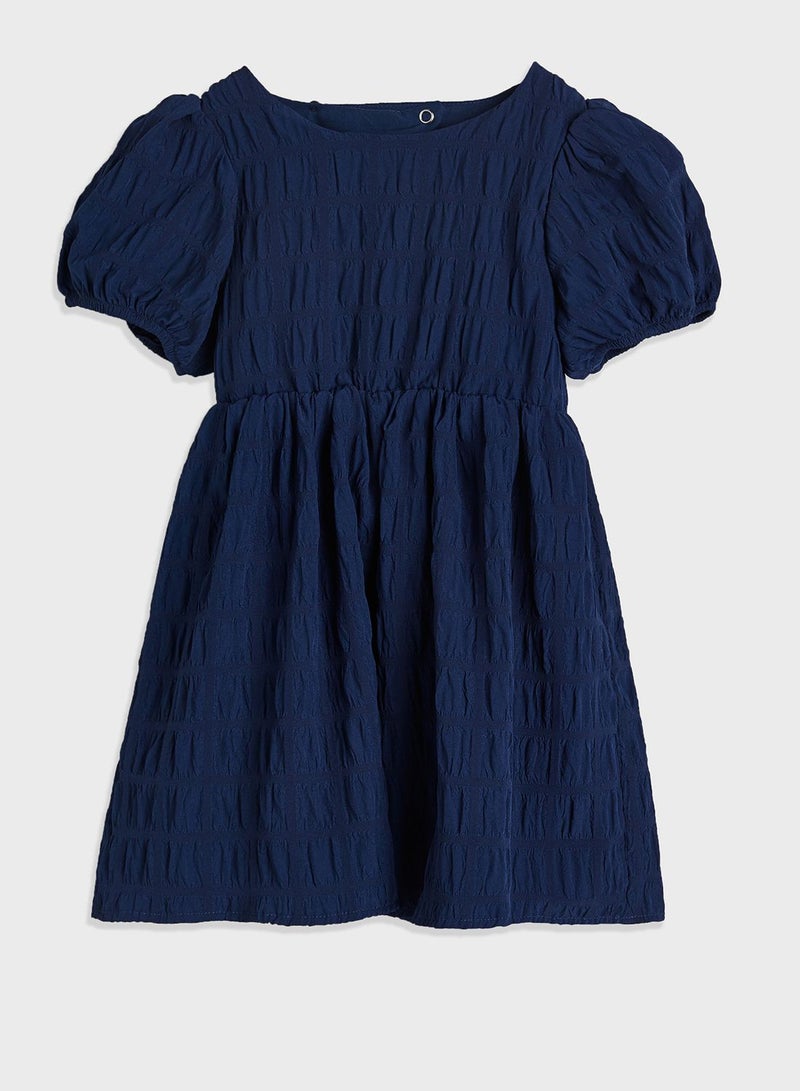 Kids Puff Sleeve Dress