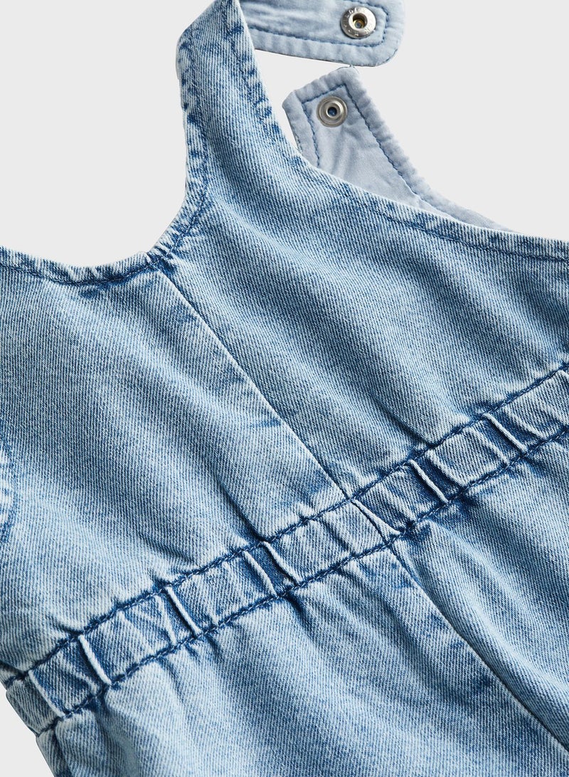 Kids Denim Jumpsuit