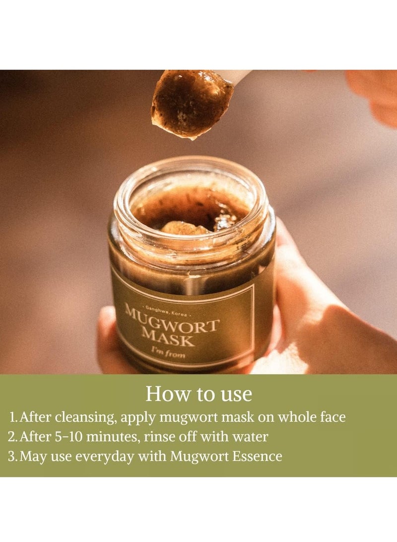 I'M FROM Mugwort Mask 110g, K-Beauty