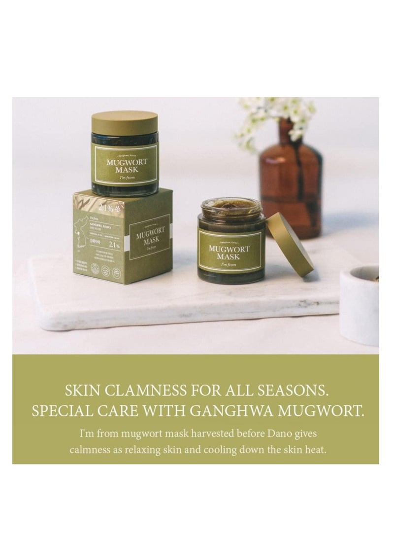 I'M FROM Mugwort Mask 110g, K-Beauty