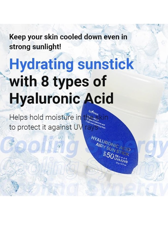 Hyaluronic Acid Airy Sun Stick SPF 50+ PA++++, 22 g