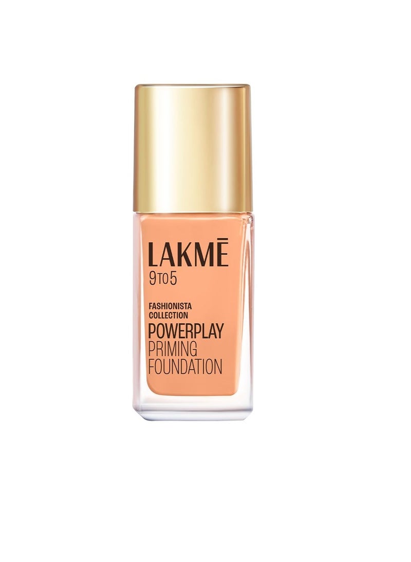 Lakmé 9To5 Primer Matte Perfect Cover Foundation  W160 Warm Sand 25 ml
