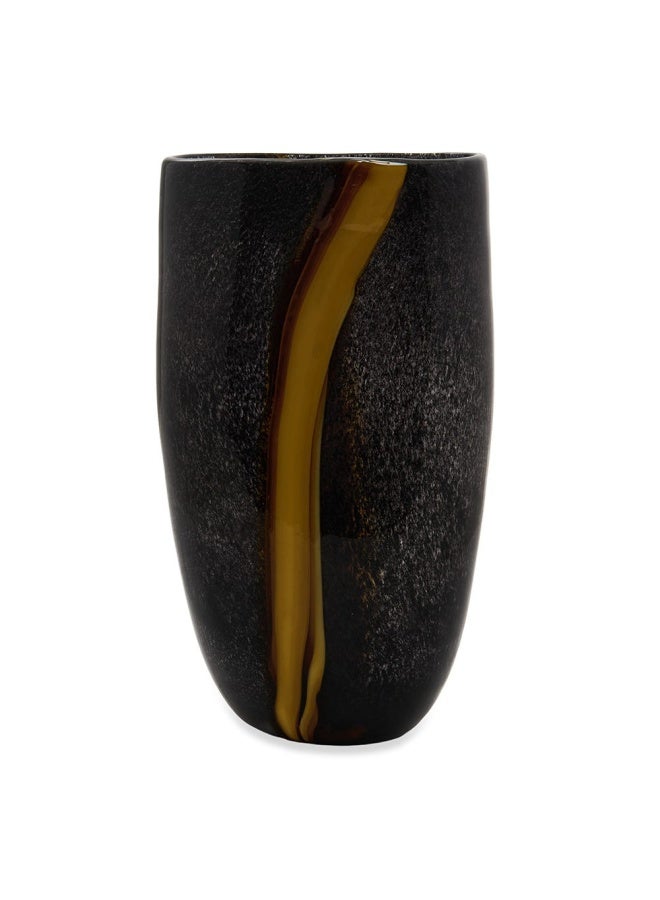 Lush Glass Vase 21X39Cm Mlt